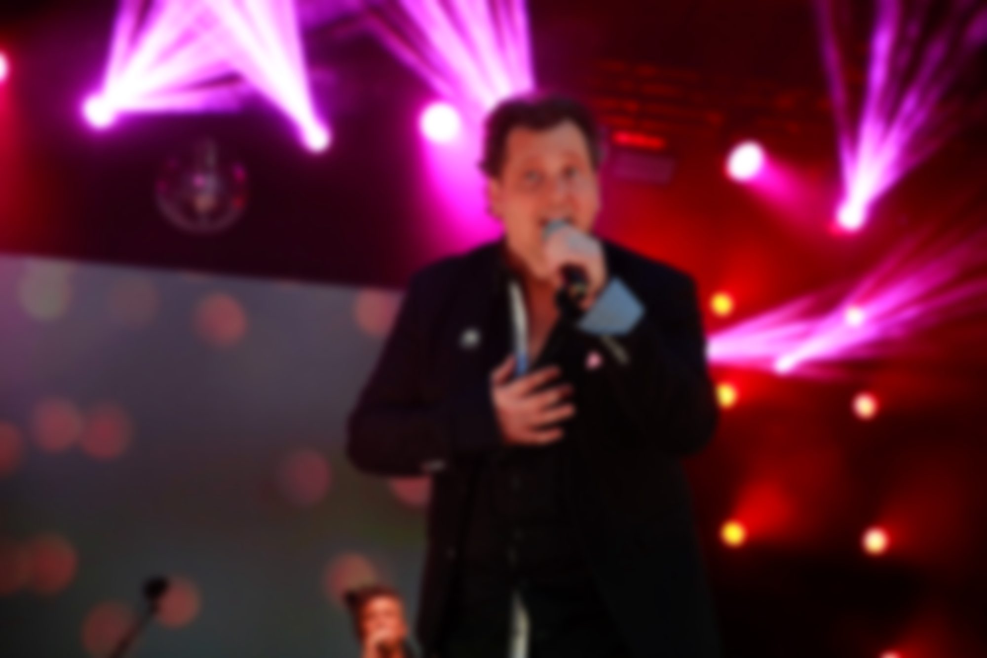 Artista en concierto
